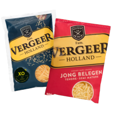 Vergeer geraspte kaas